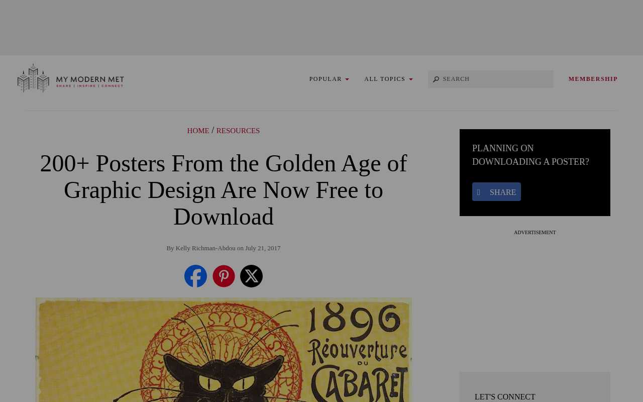 screenshot-Vintage Posters From La Belle Epoque Available as Free Posters