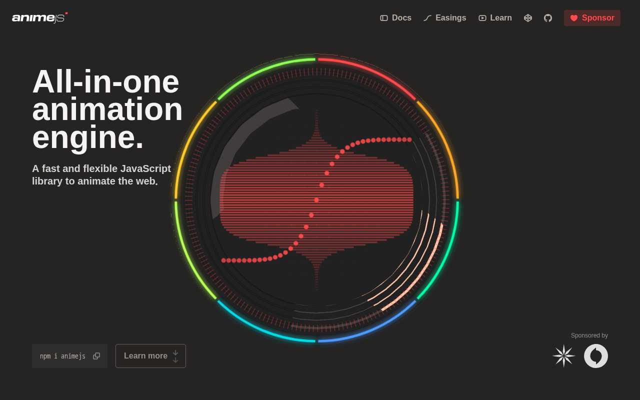 screenshot-Anime.js | JavaScript Animation Engine