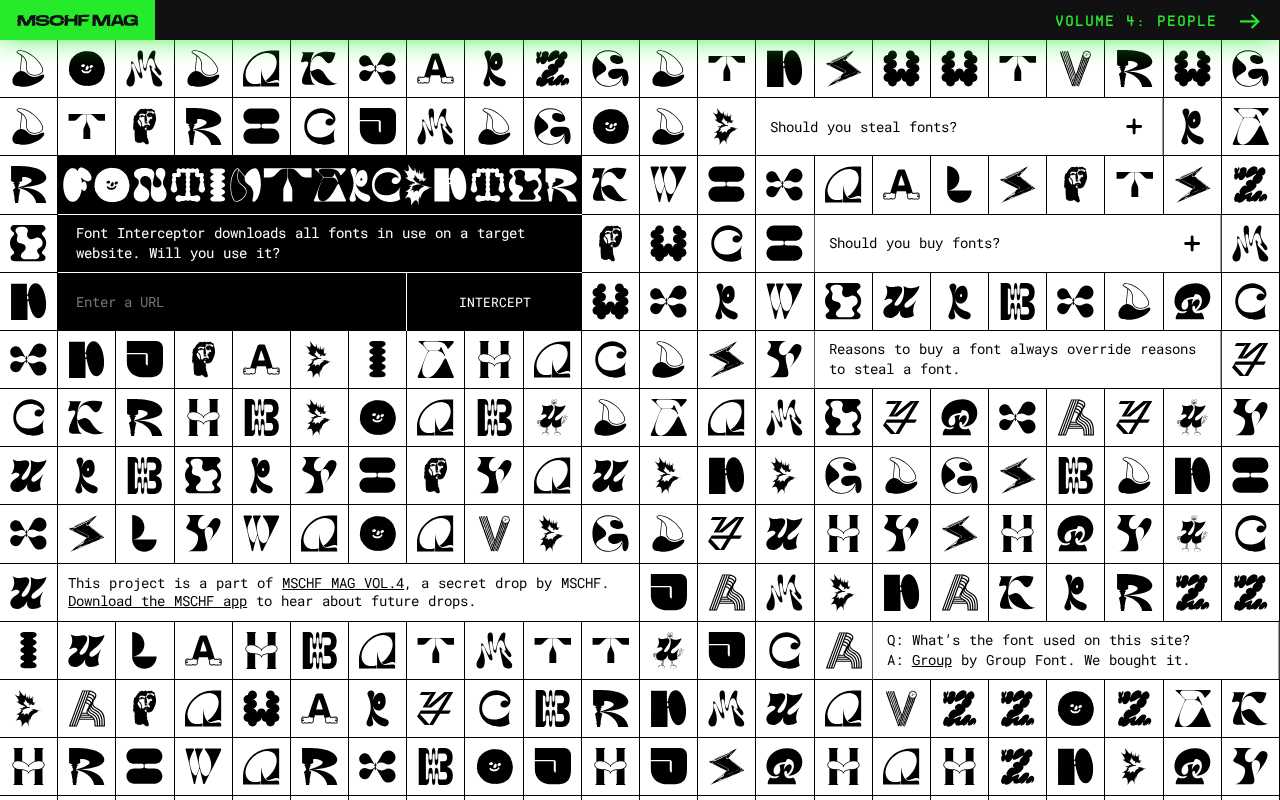 screenshot-Font Interceptor