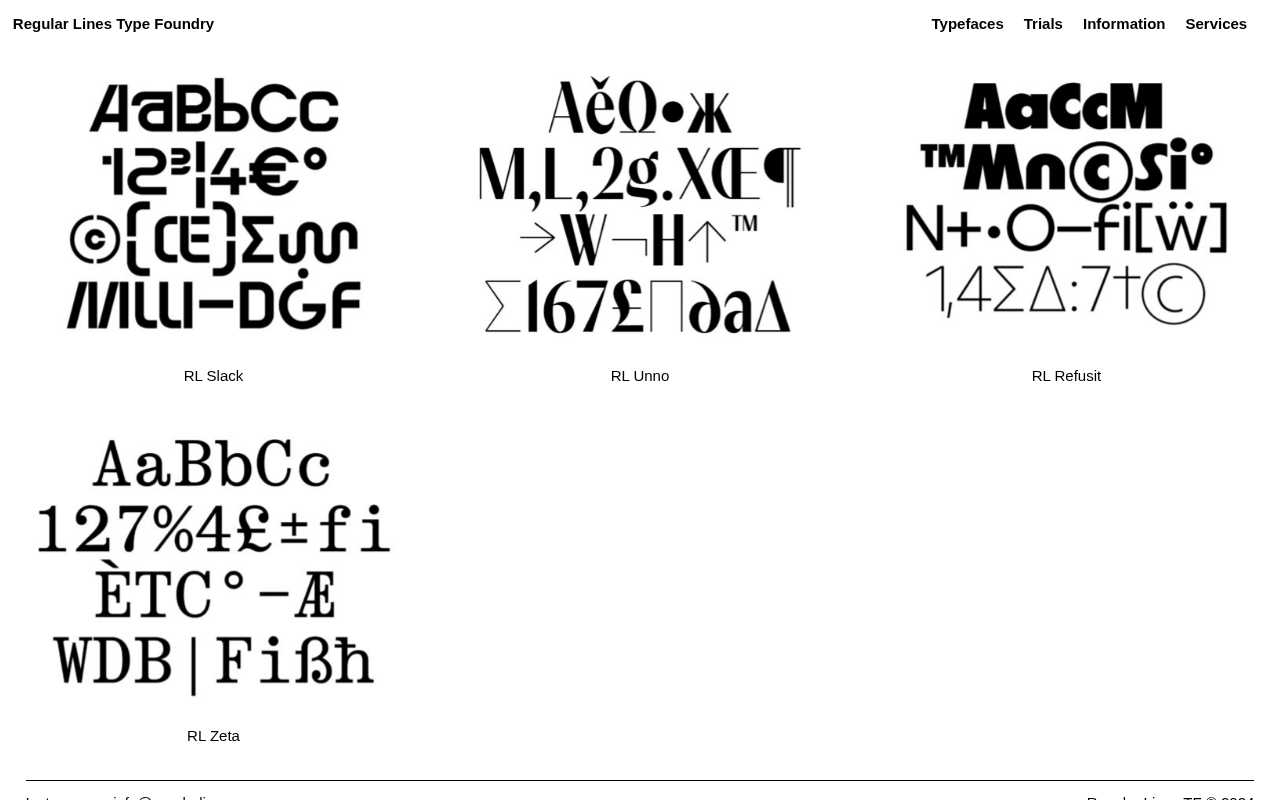 screenshot-Regular Lines Type Foundry — TYPEFACES