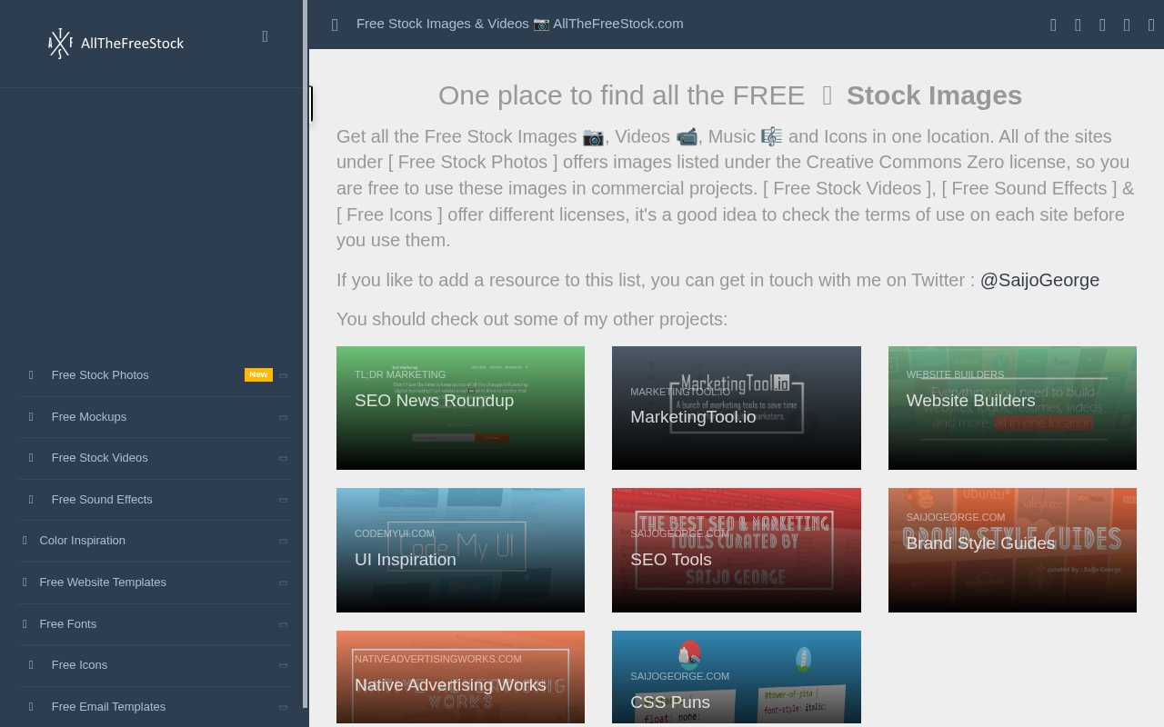 screenshot-Free Stock Images & Videos ~ AllTheFreeStock.com