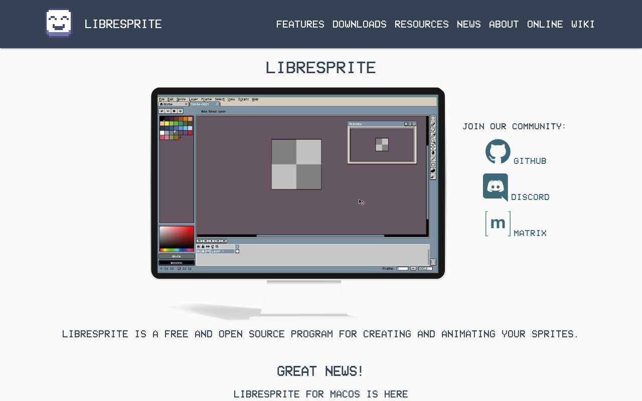 screenshot-LibreSprite